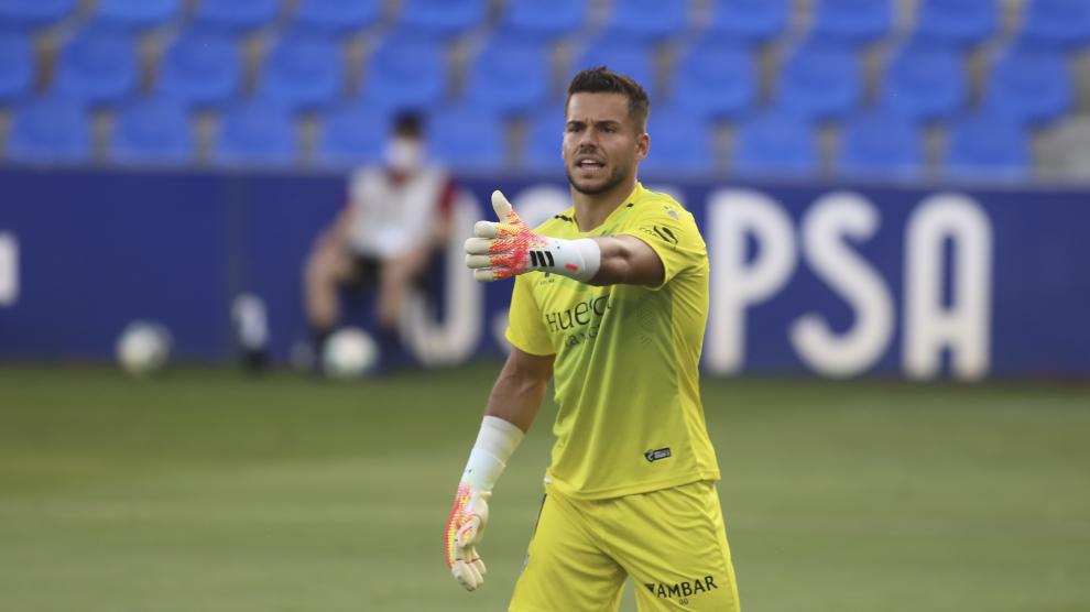 Álvaro ha militado en el Huesca las dos últimas temporadas.