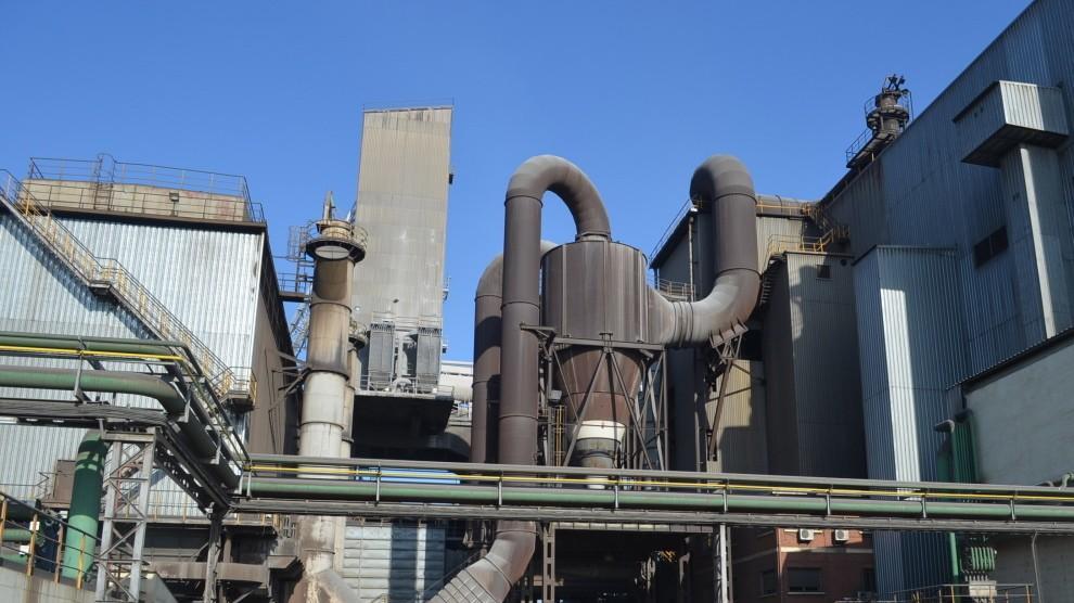 Planta de Ferroatlántica del Cinca, en Monzón.