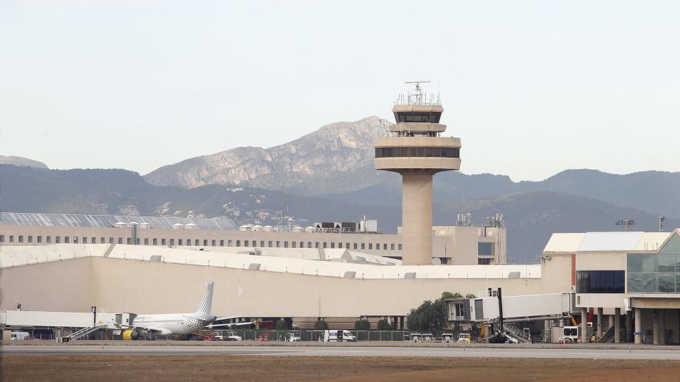 Vista general del Aeropuerto de Palma.