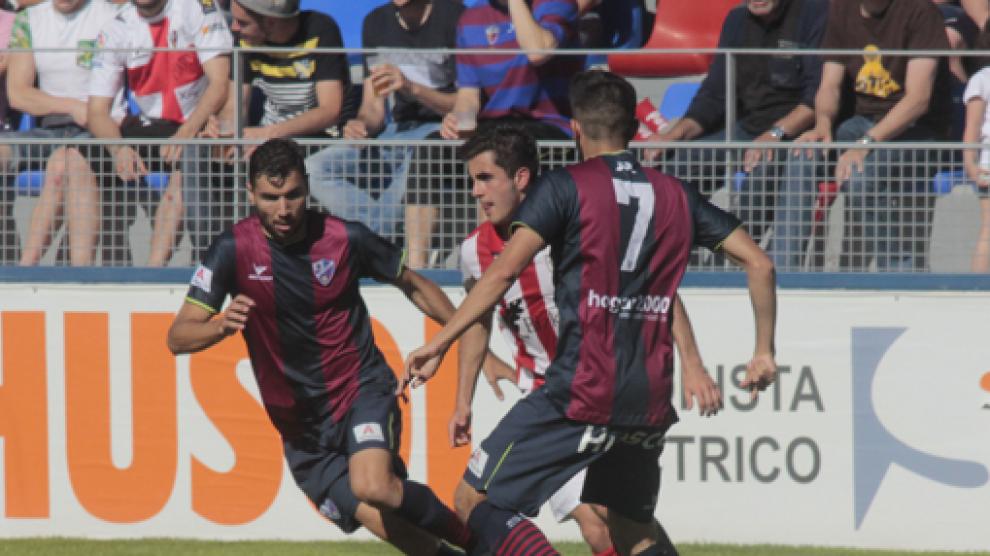 Morillas jugó dos años en el Huesca y fue parte importante del ascenso a Segunda en 2015.