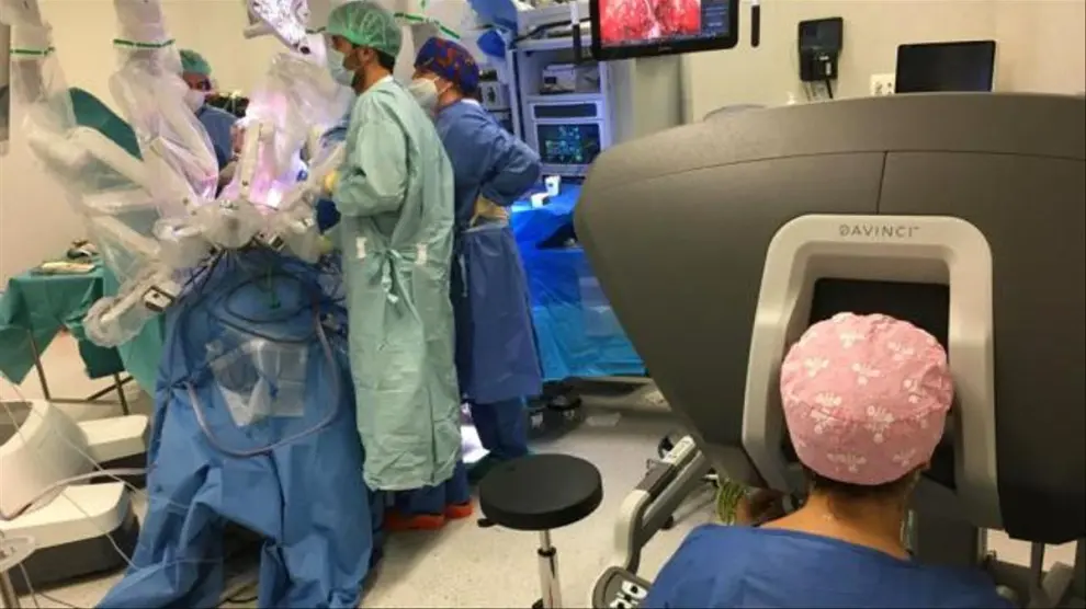Primera cirugía robótica en el Hospital Universitario de Bellvitge de L’Hospitalet de Llobregat.