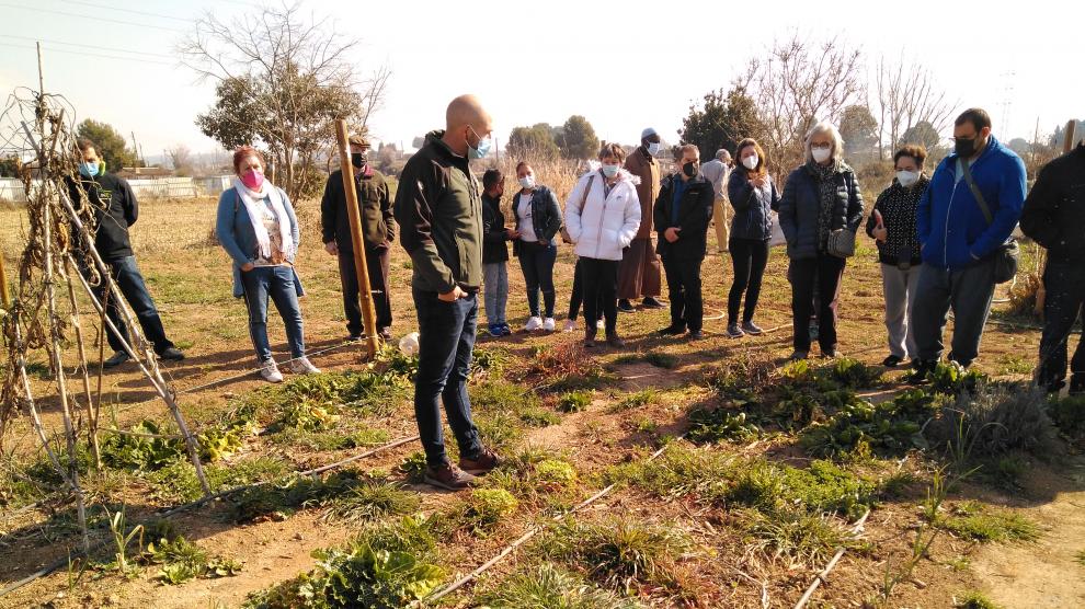 Cincuenta y dos personas tendrán un huerto ecológico este año en los terrenos que el Ayuntamiento de Binéfar.