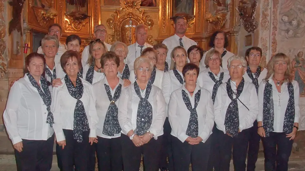 El Grupo Vocal Doña Sancha y Oroel.