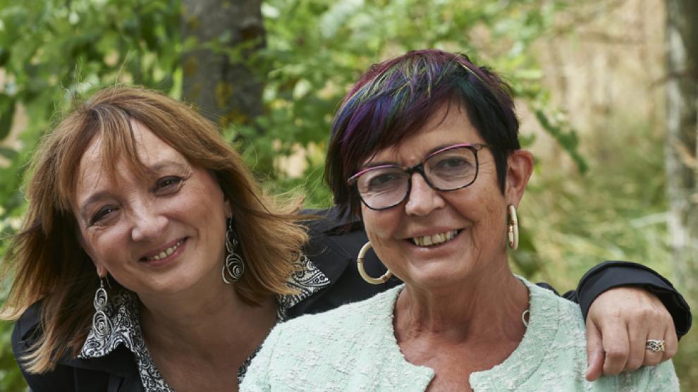 Susana Rodríguez Lezaun y Teresa Saez.