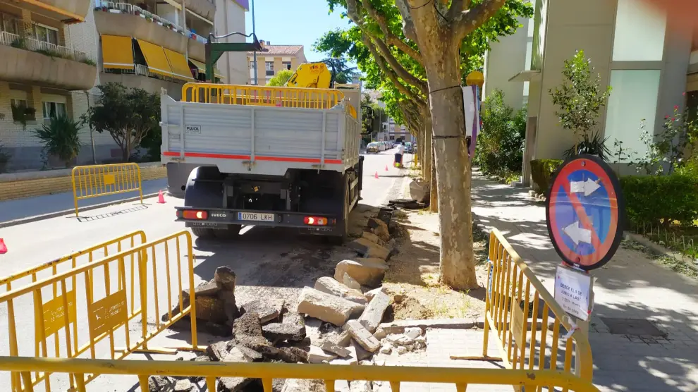 Comienzan las obras de mejora de la calle San Ciprián.