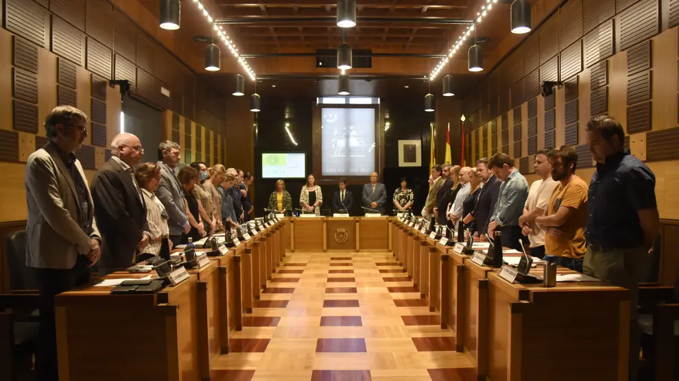 Esta tarde se celebra el pleno del Ayuntamiento de Huesca del mes de junio.
