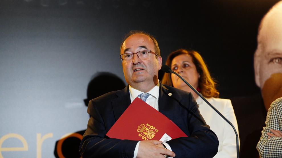 El ministro de Cultura y Deporte, Miquel Iceta.