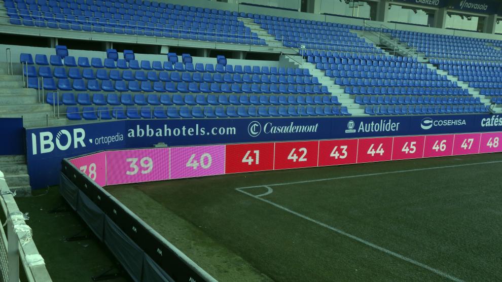 Estadio El Alcoraz.