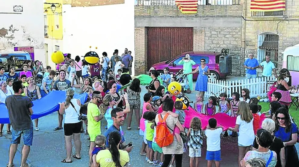 Esta tarde arrancan las fiestas de Villanueva de Sijena.