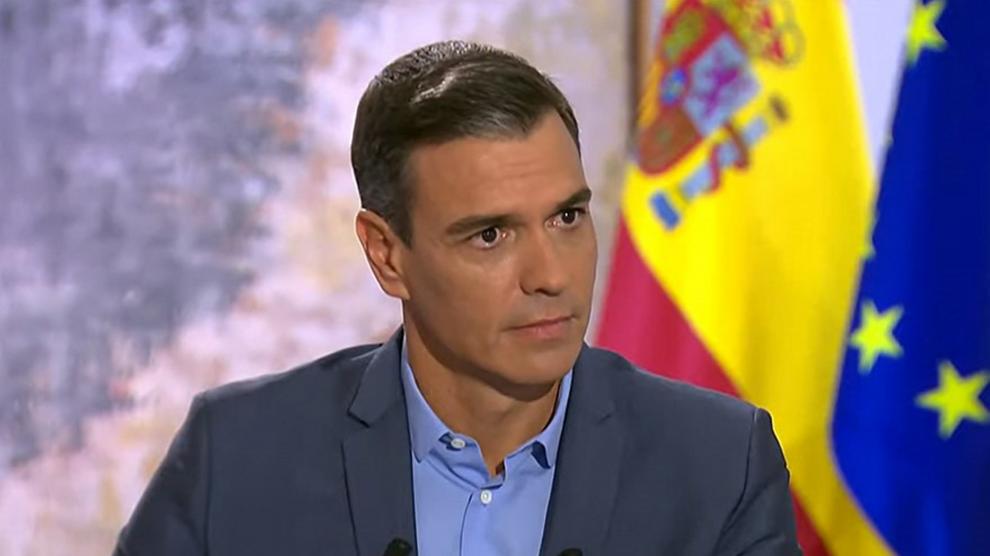 Pedro Sánchez, presidente del Gobierno.
