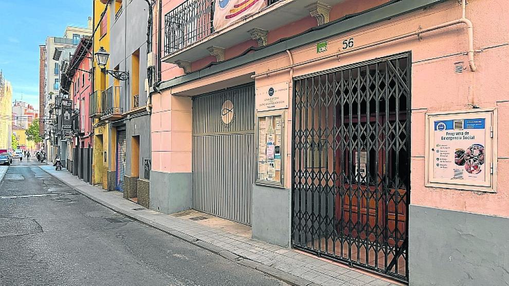 Asociación San Vicente de Paúl, en la calle San Lorenzo.