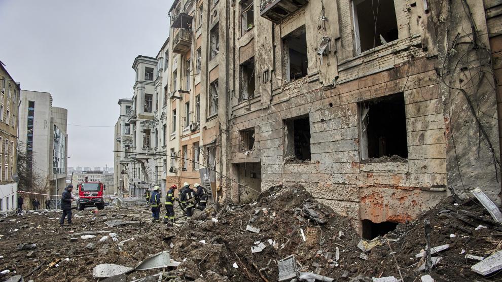 La UE suma nuevas sanciones por la guerra de Ucrania. UKRAINE RUSSIA CONFLICT