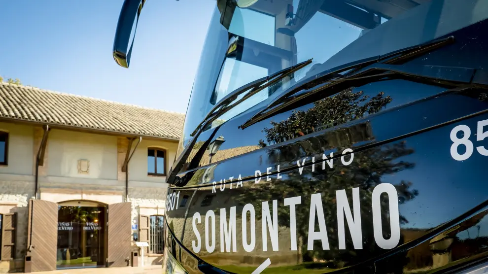 El Bus del Vino Somontano partirá el 25 de marzo al primer destino.