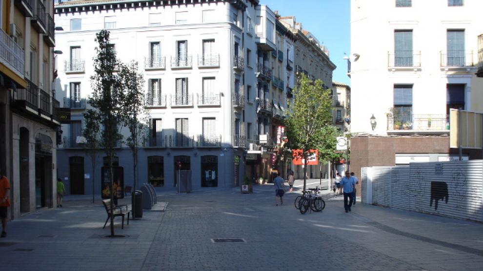 Reurbanización del Coso Bajo de Huesca.