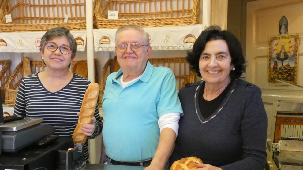 María Jesús Feixa, Arturo Morancho y Ana Mari Buera.