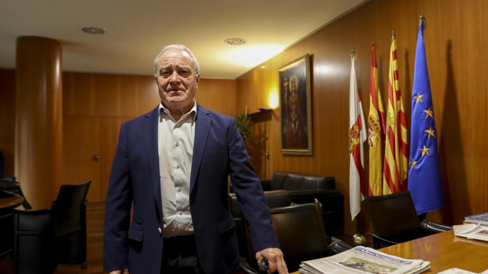 Miguel Gracia, presidente de la Diputación Provincial de Huesca.