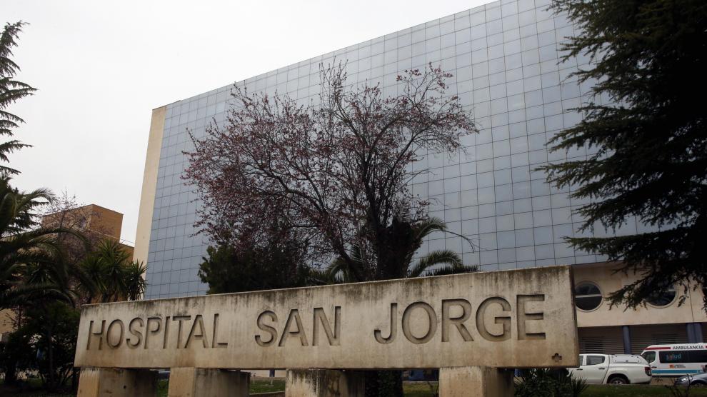 Fachada del Hospital Universitario San Jorge de Huesca.