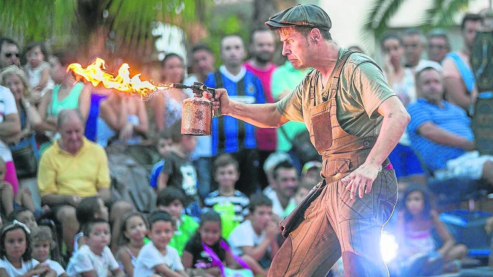 Civi Civiac abrirá el Jacetania Circus en Villanúa con su espectáculo ‘El Gran Zampano’.