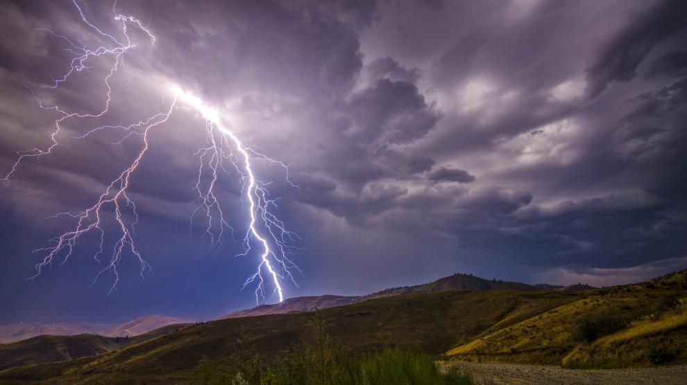 Huesca registra una media de 30 días al año de tormenta con descargas eléctricas.