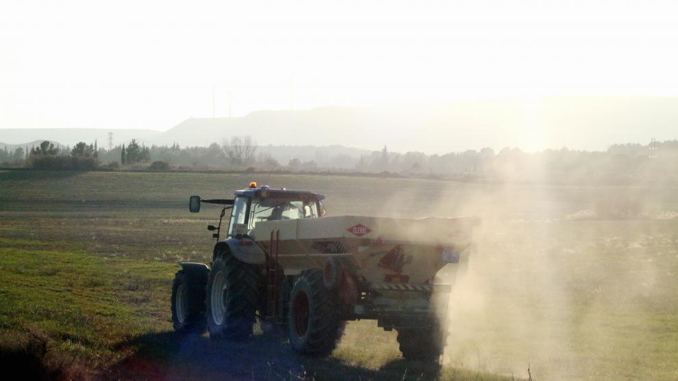 Foto de archivo de trabajos agrícolas