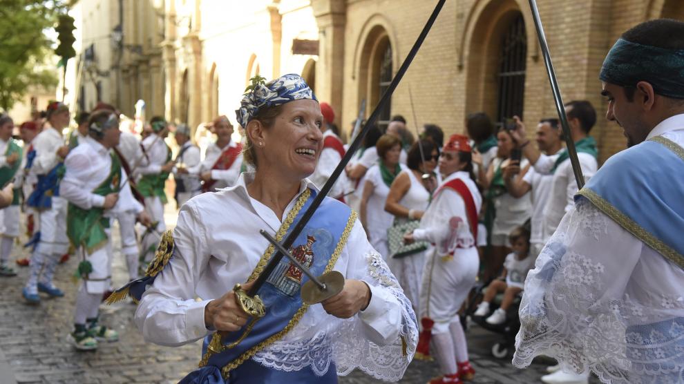 Fiestas de San Lorenzo en Huesca Danzantes 10 8 23 Foto Javier Navarro_11[[[DDA FOTOGRAFOS]]]