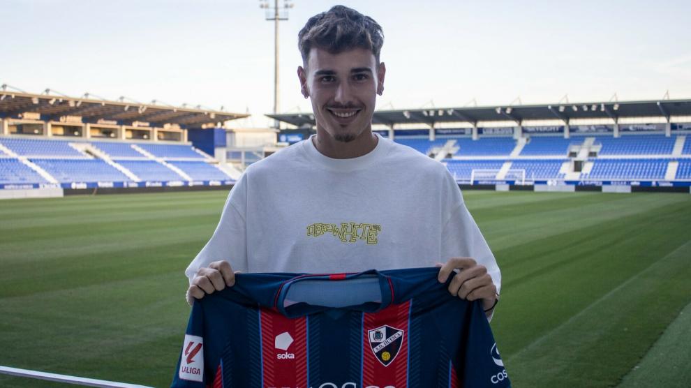 Hugo Vallejo, nuevo fichaje de la SD Huesca