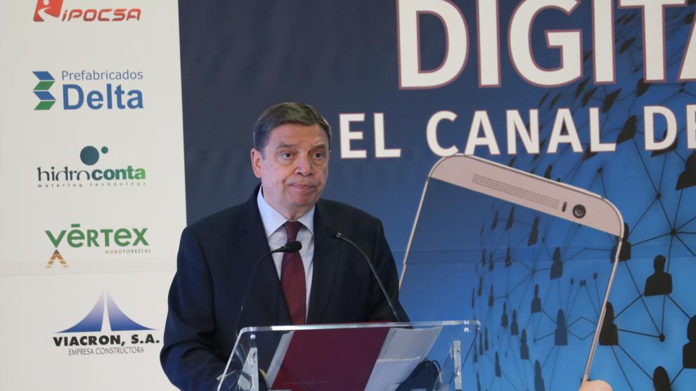 El ministro en funciones de Agricultura, Luis Planas.