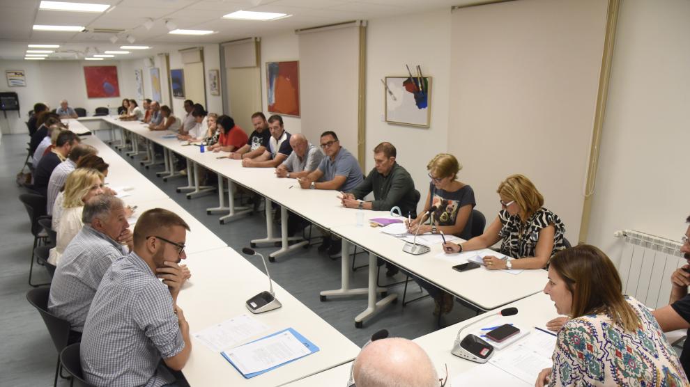 El consejo comarcal de La Hoya se ha reunido este martes.