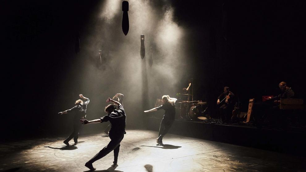 Colectivo Bilaka & Martín Harriague ofrecerán Gernika en el Auditorio Carlos Saura (21:45 horas).