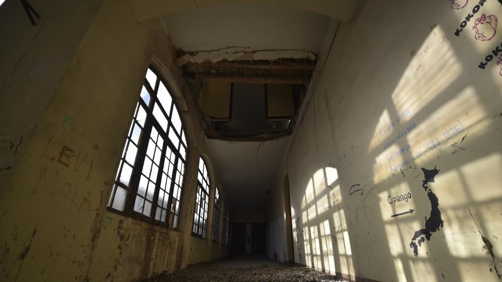 El edificio del Seminario se encuentra en un avanzado estado de deterioro.