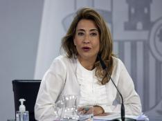 La ministra de Transportes, Movilidad y Agenda Urbana, Raquel Sánchez. FOTO