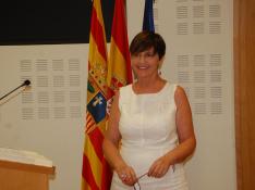 Olga Brosed, alcaldesa  de Robres. FOTO