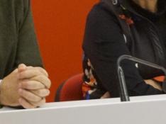 Luis Felipe, Lourdes Arruebo y Antonio Biescas han participado en la jornada de Juventudes Socialista del Alto Aragón.