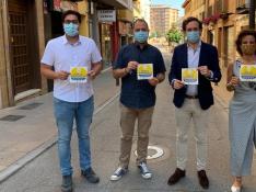 El Ayuntamiento de Monzón y el sector comercial se unen para concienciar sobre el uso de la mascarilla