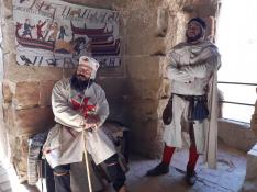 Las recreaciones históricas en el Castillo de Monzón cuelgan el cartel de completo