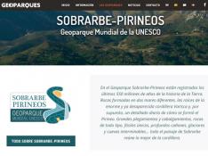 Captura de la web geoparques.es