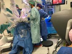 Primera cirugía robótica en el Hospital Universitario de Bellvitge de L’Hospitalet de Llobregat.