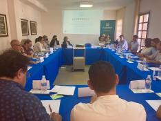 Reunión en el Ayuntamiento de La Sotonera este jueves de representantes del tejido social y del planeamiento urbano