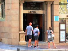 Quedan pocas habitaciones para los visitantes que quieran alojarse en Huesca los días de San Lorenzo.
