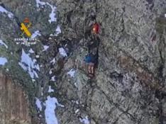 Rescate de dos montañeros en la Gran Facha.
