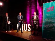 La presentación del festival de música independiente se hizo ayer en Bodega Laus. Polifonik 2023