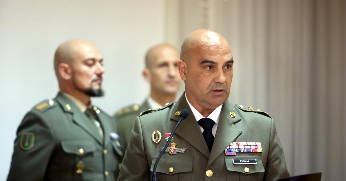 El coronel Maximiliano Espinar Lamadrid, nuevo Jefe de Estado Mayor del