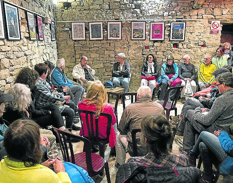 Carcajadas En Ascaso En El Homenaje Al Actor Jos Luis L Pez V Zquez